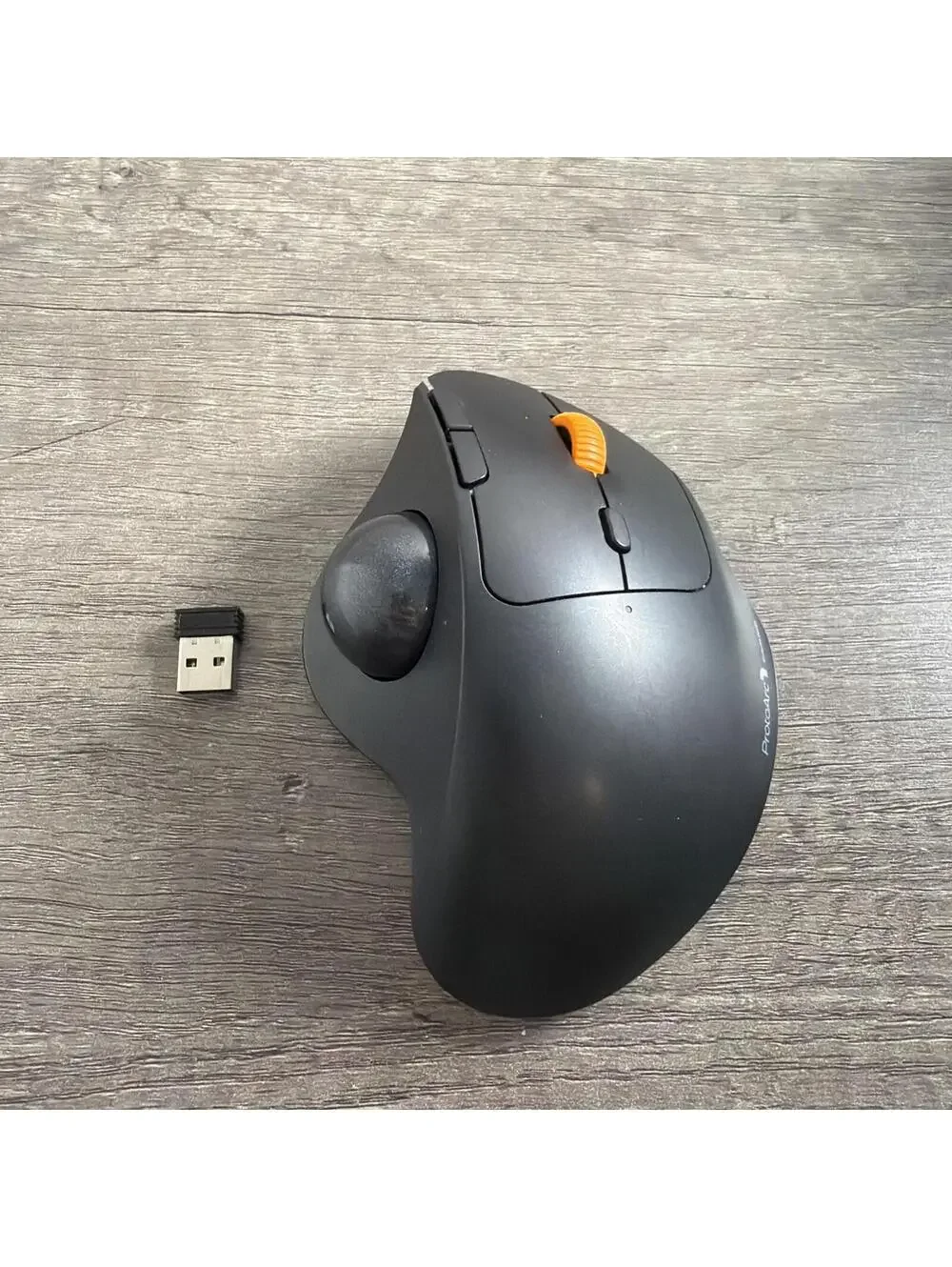 ProtoArc EM04 Trackball Mouse Wireless Rechargeable Ergonomic